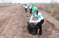 Activistas por la Paz siembran miles de árboles en la provincia de Mendoza