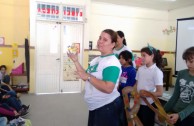 Voluntarios de la EMAP dictan charlas sobre las 3R en escuelas de Argentina
