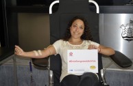 Ciudadanos argentinos participan en la primera jornada de donación de sangre voluntaria