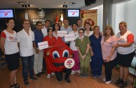 Argentinean citizens participate in the first voluntary blood drive