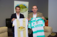 Club deportivo firma convenio con la EMAP en material social