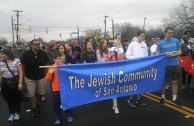 The GEAP attends a march honoring Martin Luther King Jr.