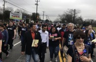 The GEAP attends a march honoring Martin Luther King Jr.