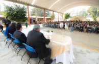 Estudiantes participan en charla sobre la Resolución 60/7  Recordación del Holocausto