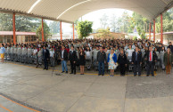 Estudiantes participan en charla sobre la Resolución 60/7  Recordación del Holocausto