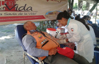 Solidary act: Venezuelans present in the 8th International Marathon “Life is in the Blood”