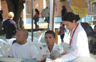 Acción solidaria: venezolanos presentes en el 8º Maratón Internacional “En la Sangre está la Vida”