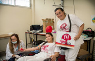 Medical students join blood drives