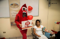 Estudiantes de medicina se unen a jornadas de donación de sangre