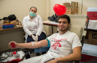 Estudiantes de medicina se unen a jornadas de donación de sangre