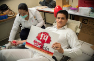 Medical students join blood drives