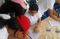 Emotive and colorful march and an environmental parade were made by the Global Embassy of Activists for Peace in Tocoa, Honduras.