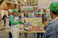 día mundial vida silvestre, Colombia, marcha, animales vía extinción  