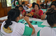 Indigenous peoples present during the 4th Regional Encounter of the "Children of Mother Earth"