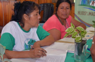 Indigenous peoples present during the 4th Regional Encounter of the "Children of Mother Earth"