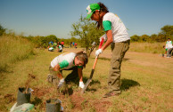 Día de los bosques, Plantación reserva San Martín - Argentina 2017