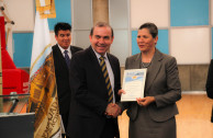 Firma de convenio por una cultura de paz en la sociedad