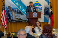 Dinner in San Antonio, Texas - Presentation of CUMIPAZ 2017