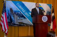 Dinner in San Antonio, Texas - Presentation of CUMIPAZ 2017