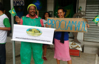 Activists for Peace give talks on behalf of Mother Earth