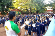 estudiantes de colegio de Gran Asunción 