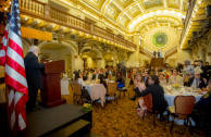 Dinner in San Antonio, Texas - Presentation of CUMIPAZ 2017