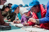 246 personas dieron su firma luego de la lectura de la Proclama en el Cerro del Zuque