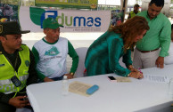 ntente Morales de la Policía Ambiental; Sr. Emilio Arias, coordinador Departamental de la EMAP