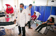 Labor solidaria que garantiza el suministro de sangre