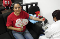 Labor solidaria que garantiza el suministro de sangre