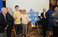 Senate of Argentina receives the plaques of the survivors