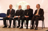 Yoed Magen, Dr. William Soto, Mons. Aldo Cavalli y Rabino Alfredo Goldschmidt