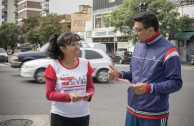 Argentineans committed to safe lives recollect 1303 safe units of blood.