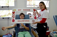 Argentineans committed to safe lives recollect 1303 safe units of blood.