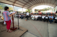 Presidenta Municipal María Lara, agradeció a la EMAP por emprender trabajo en equipo en  beneficio de la sociedad