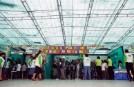 Feria ambiental colegio Jose Antonio Dapelo de Lurin en Lima.