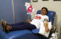 Habitants of Poza Rica participate in blood drive