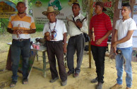 Volunteers of the GEAP honor indigenous peoples