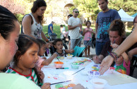 Children painting