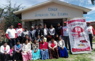 Educational program in Bolivia encourages blood donation.