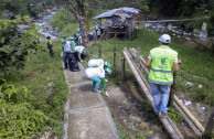 Quebrada los Cristales being renovated