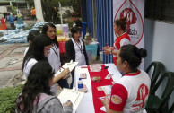 Stand informativo.