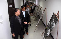 The plaque "Traces to Remember" was unveiled at the Ministry of Public Security