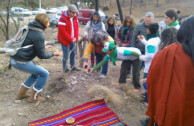 The GEAP joins the Fiesta del Sol with indigenous people from the region. Argentina.