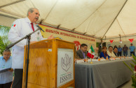 Blood drive and recognitions in ISSSTE, Mexico