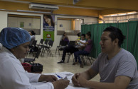 Salvadoran heroes in the 10th international blood drive marathon