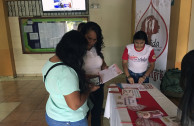 Salvadoran heroes in the 10th international blood drive marathon