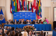 The GEAP at the beginning of the 48th session of the OAS General Assembly.