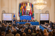 The GEAP at the beginning of the 48th session of the OAS General Assembly.