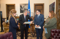 The GEAP delivers the Inter-American Environmental Charter at the OAS